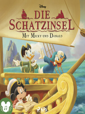 cover image of Die Schatzinsel--Mit Micky und Donald